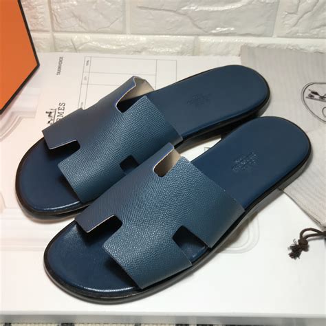 male hermes slippers